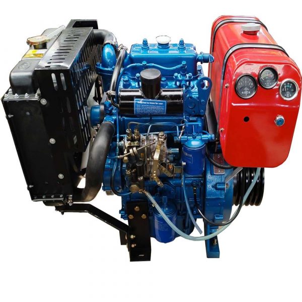ricardo two twin 2 cylinder diesel engine-3